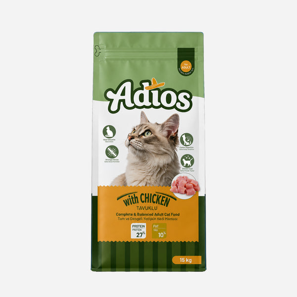 Tam ve Dengeli Tavuklu Yetişkin Kedi Maması