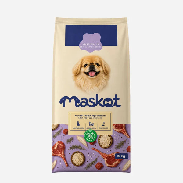 Kuzu Etli Mini Irk Yetişkin Köpek Maması