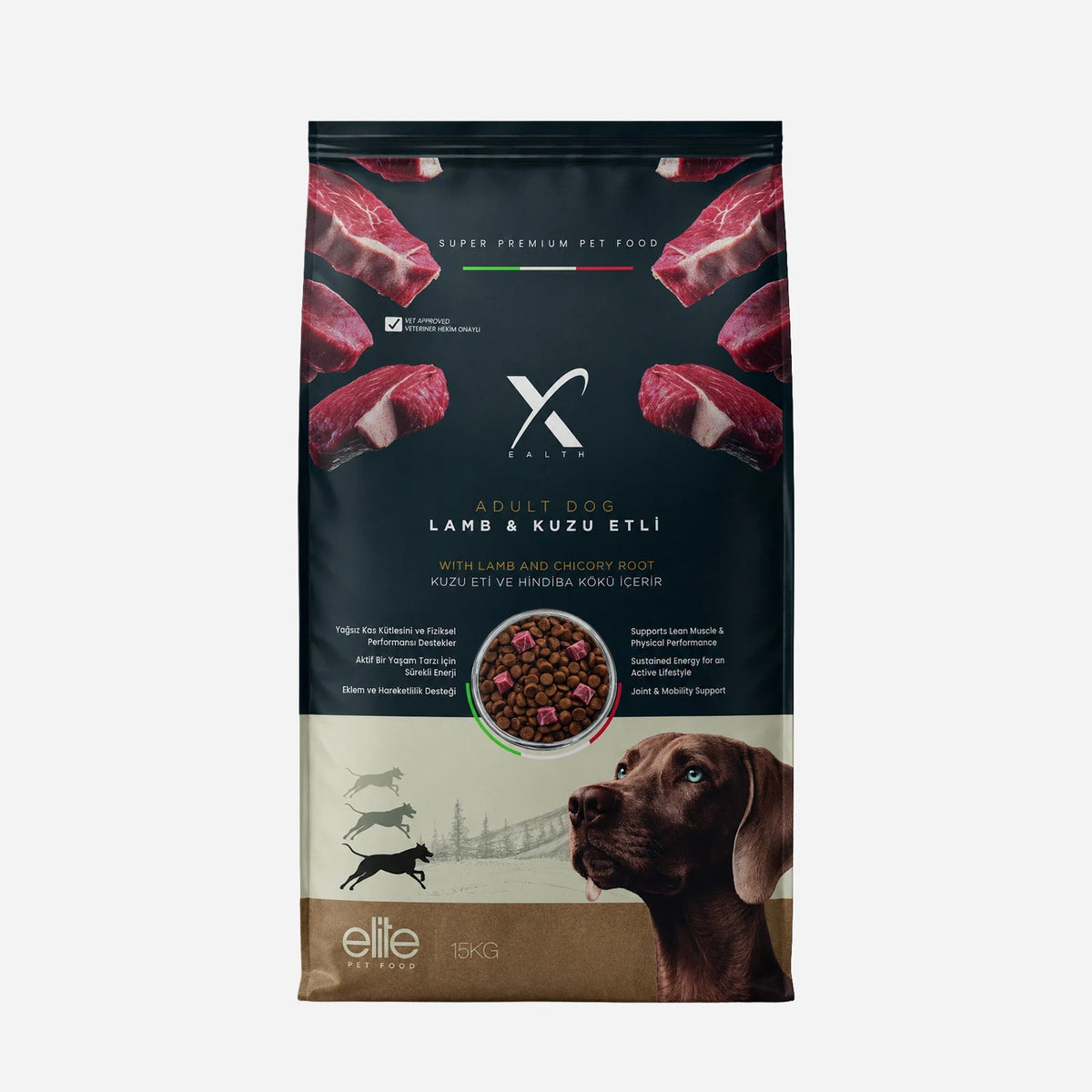Kuzu Etli Yetişkin Köpek Maması