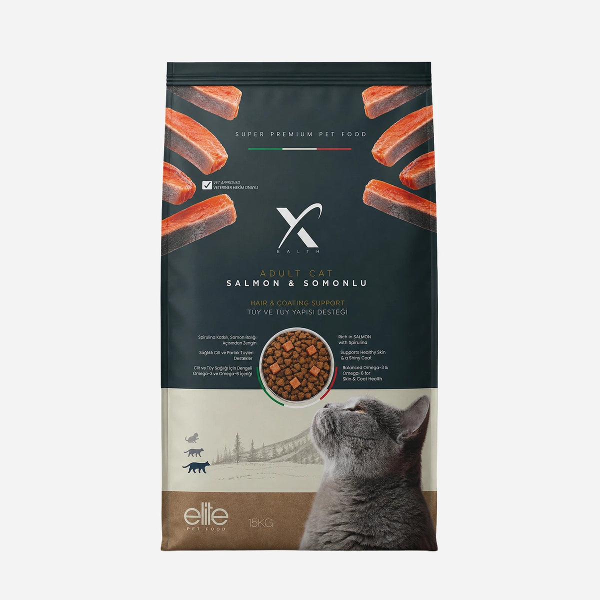 Somonlu Yetişkin Kedi Maması