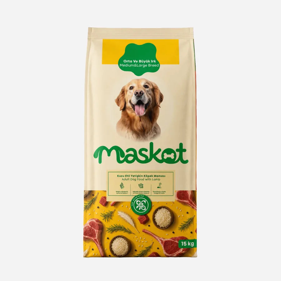 Kuzu Etli Yetişkin Köpek Maması 15 kg